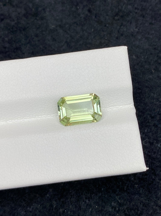 2.55CT NATURAL CONGO GREEN TOURMALINE STONE