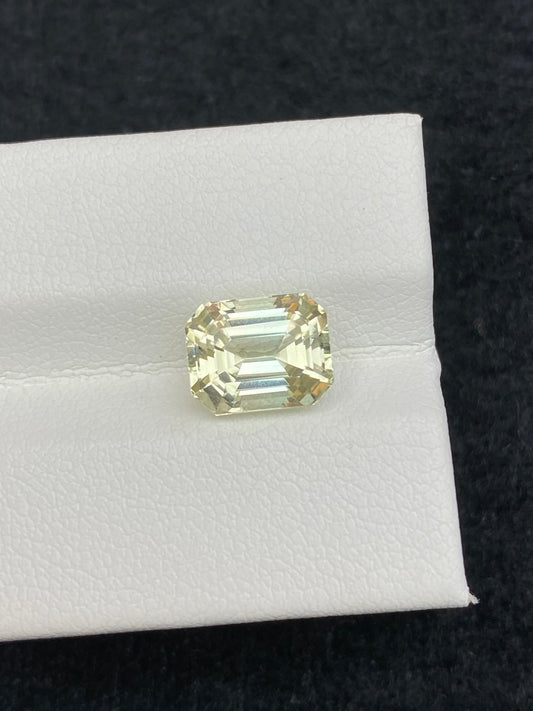 3.015CT NATURAL CONGO YELLOW TOURMALINE STONE