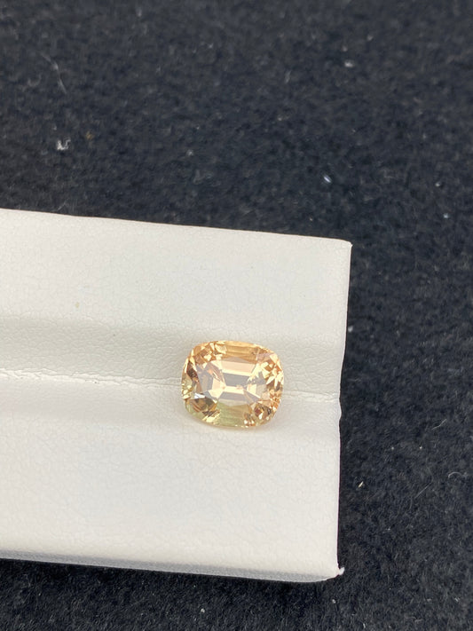 2.955CT NATURAL CONGO YELLOW TOURMALINE STONE