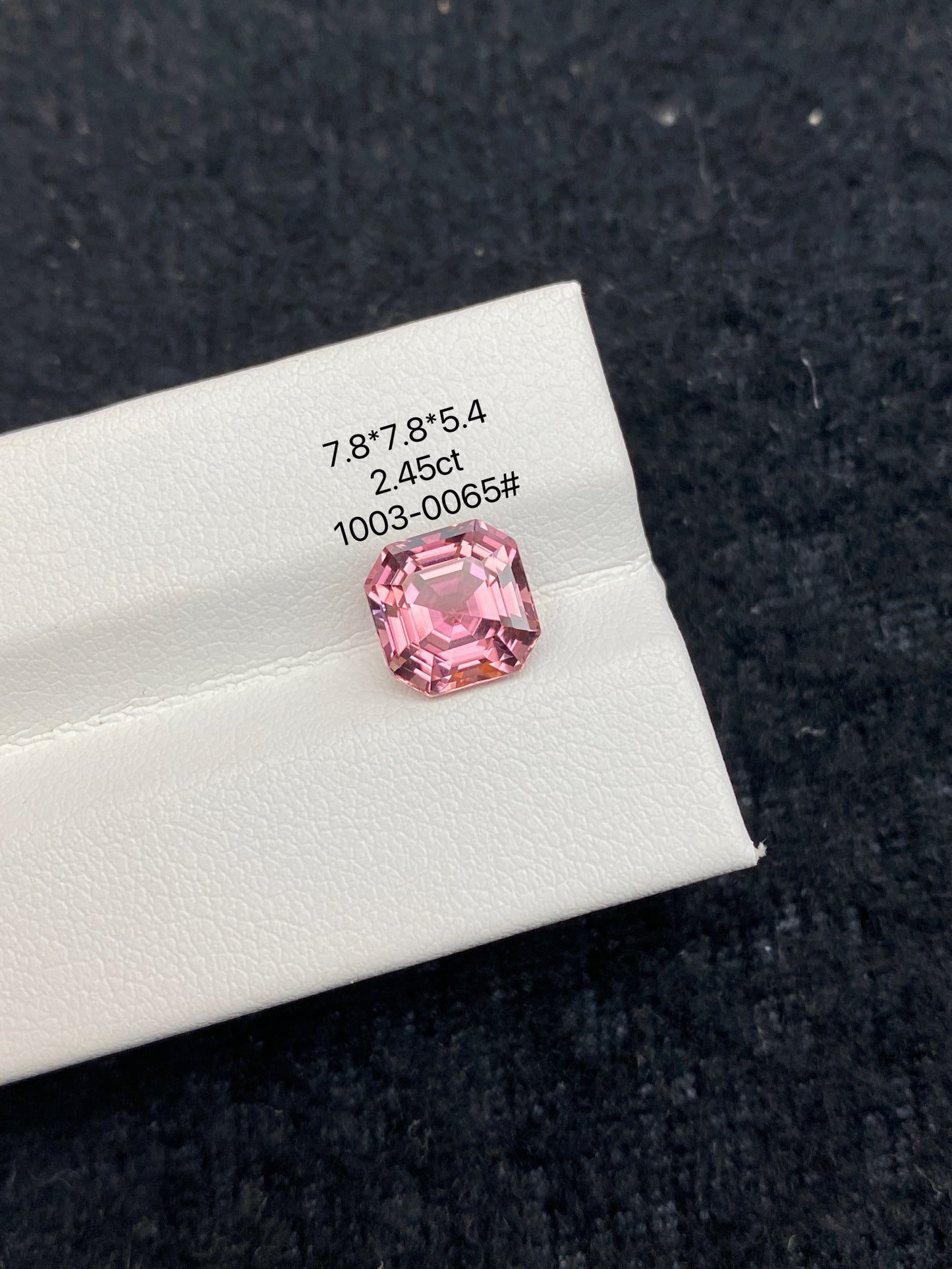 2.45CT NATURAL CONGO PINK TOURMALINE STONE