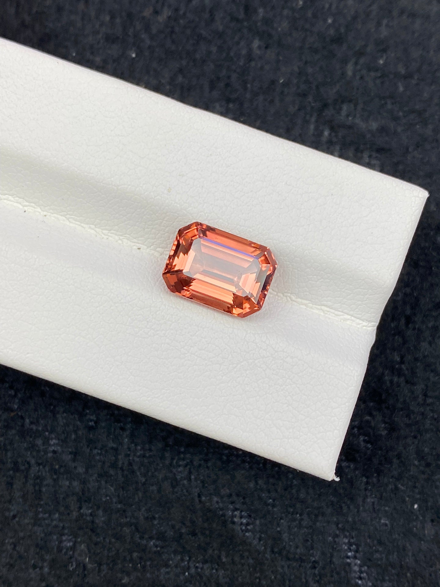 3.73CT NATURAL CONGO ORANGE TOURMALINE STONE