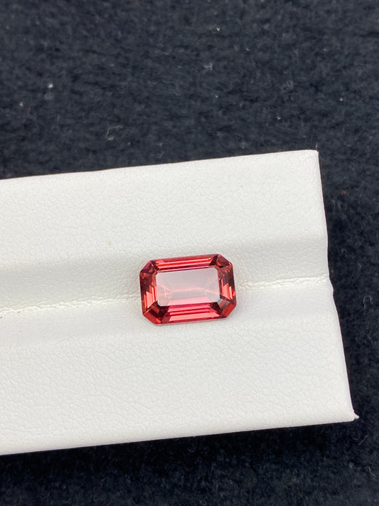 2.98CT NATURAL CONGO RED TOURMALINE STONE