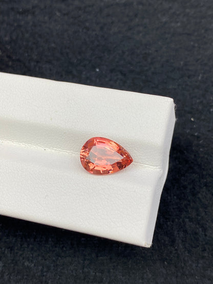 2.555CT NATURAL CONGO ORANGE TOURMALINE STONE