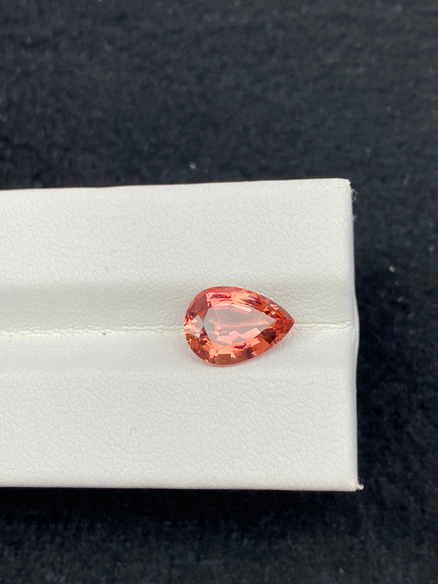 2.555CT NATURAL CONGO ORANGE TOURMALINE STONE