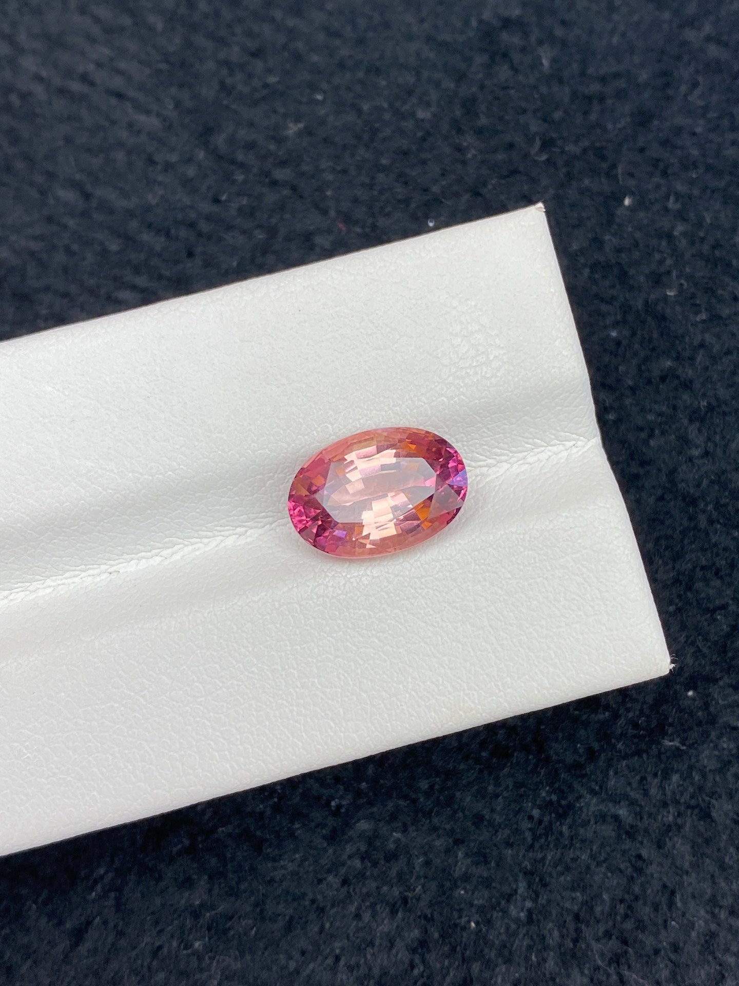 3.69CT NATURAL CONGO RED TOURMALINE STONE