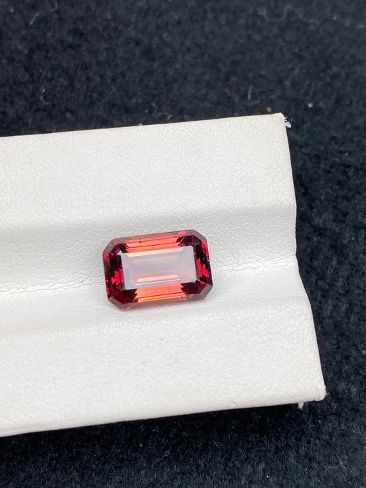 4.11CT NATURAL CONGO RED TOURMALINE STONE