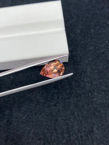 3.61CT NATURAL CONGO RED TOURMALINE STONE