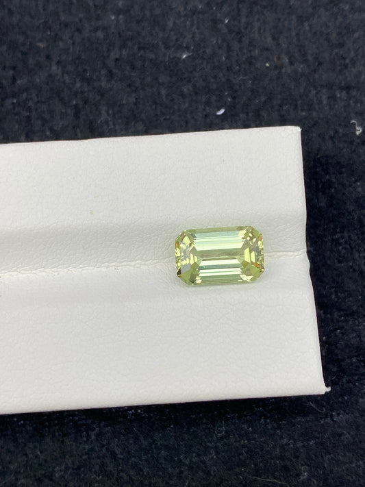 2.8CT NATURAL CONGO GREEN TOURMALINE STONE