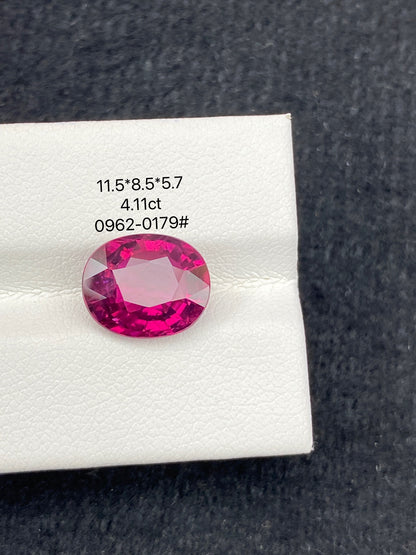 4.11CT NATURAL BRAZIL RUBELLITE TOURMALINE STONE