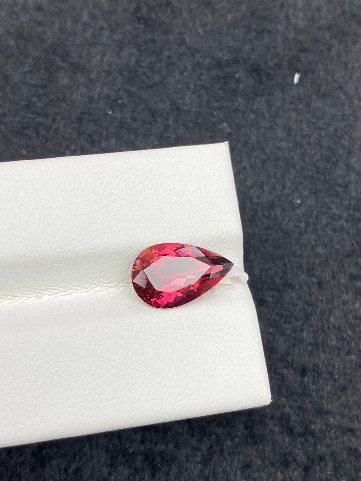 2.41CT NATURAL BRAZIL RED TOURMALINE STONE