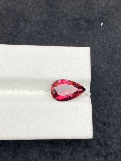 2.41CT NATURAL BRAZIL RED TOURMALINE STONE