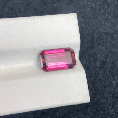 3.47CT NATURAL BRAZIL RED TOURMALINE STONE