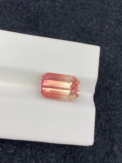 4.735CT NATURAL CONGO ORANGE TOURMALINE STONE