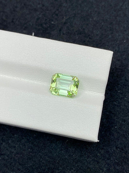 2.905CT NATURAL CONGO GREEN TOURMALINE STONE