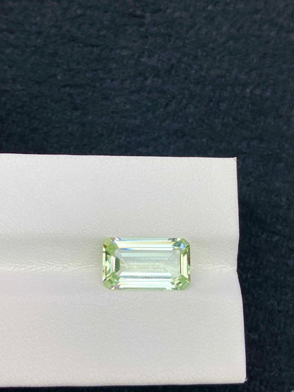 3.185CT NATURAL CONGO GREEN TOURMALINE STONE