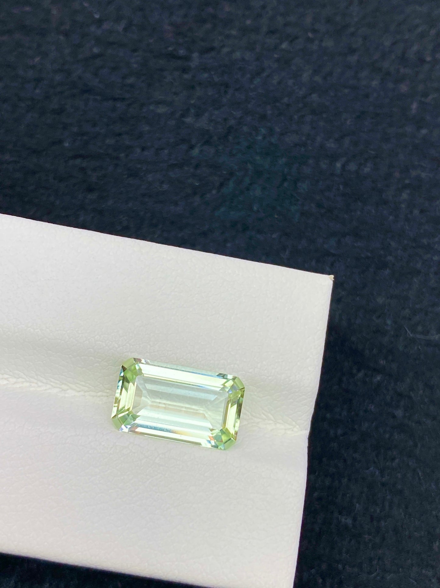 3.185CT NATURAL CONGO GREEN TOURMALINE STONE