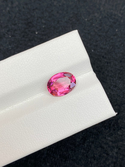 1.985CT NATURAL BRAZIL RED TOURMALINE STONE