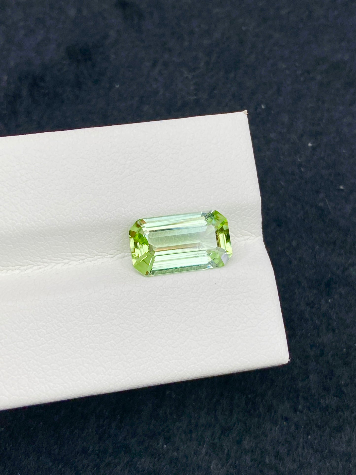 3.025CT NATURAL AFGHANISTAN GREEN TOURMALINE STONE